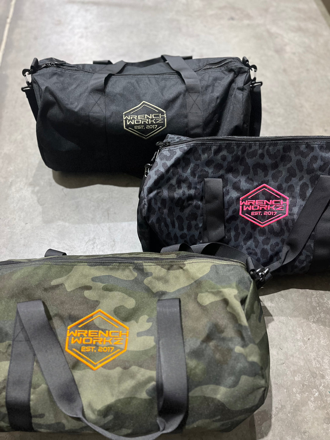 WrenchWorkz Hex Duffle Bag