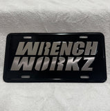 Wrenchworkz Metal License Plate