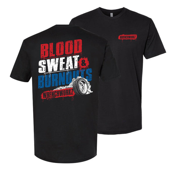 【D SQUARED2】Loose Fit Blood Sweat Tears T-Shirt Loose Fit Blood Sweat Tears T-Shirt