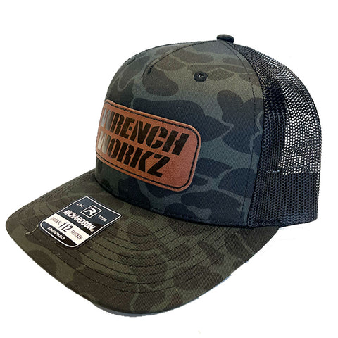 Leather Forged Hat