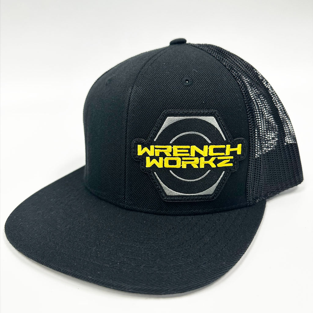 帽子 MIDDLE BRIM FLAT HAT Classic Logo Flat Brim – WrenchWorkz
