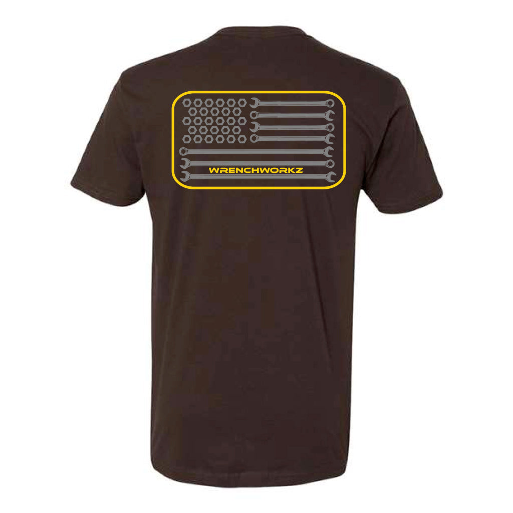 【oan】GMG Wrench Pigment Short Sleeve T-Shirt Esker Monkey Wrench shirt – Esker Cycles