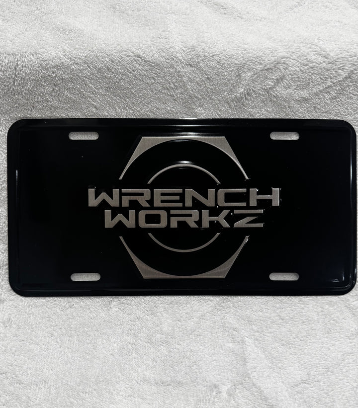 Wrenchworkz Metal License Plate