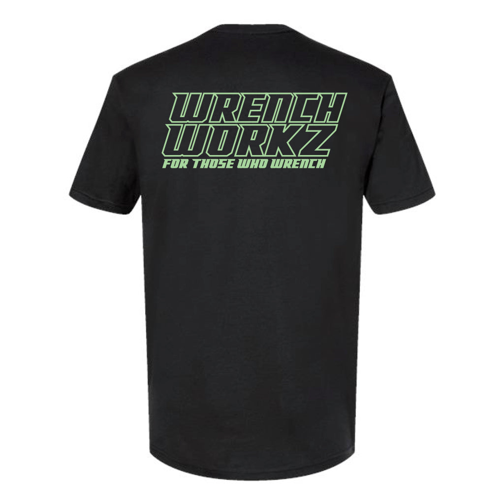 さらに100円引き◆WOOALONG◆Spin logo detachable slim T-shirt Wooten Duo Inverse Mens T-Shirt | Mens Skate T-Shirt | Santa