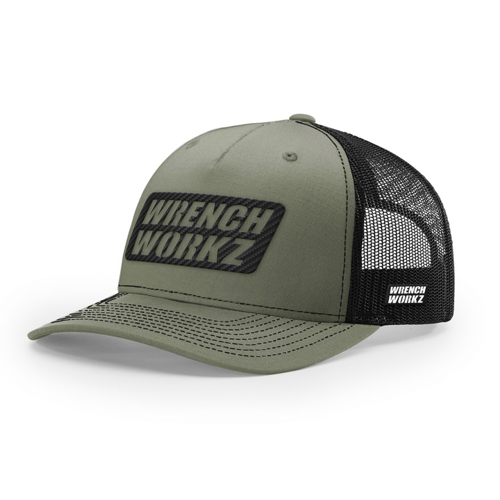 WW Black Carbon Patch Trucker