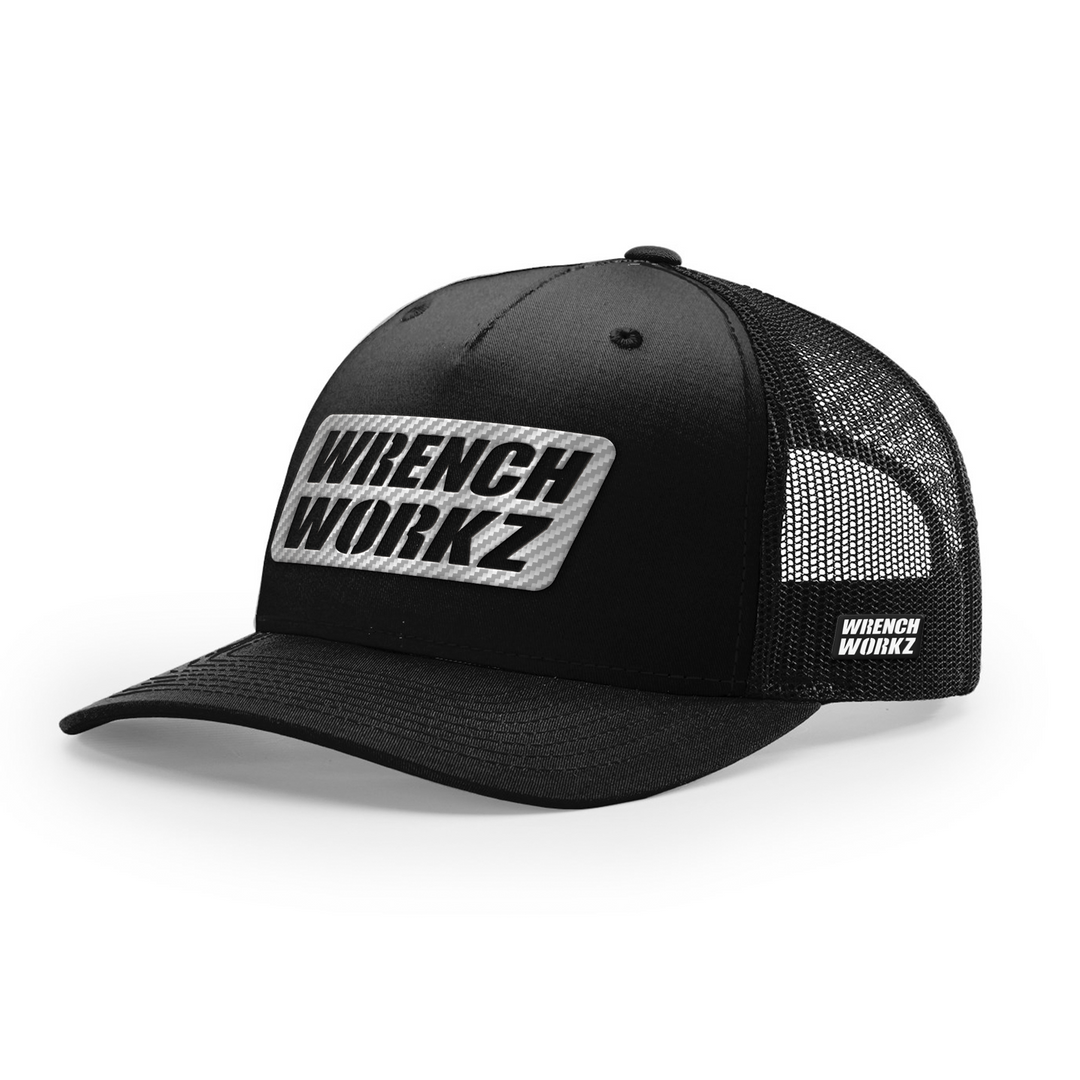 WW Silver Carbon Patch Trucker