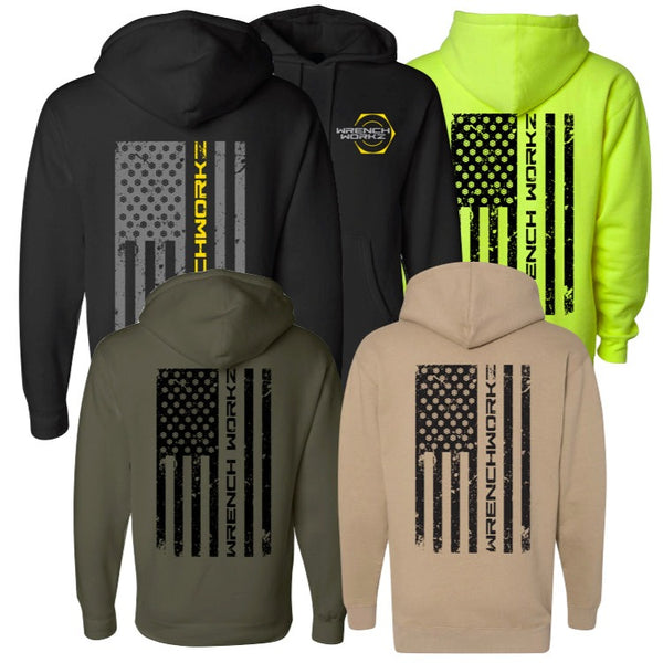 willfully deformation overlap sweat スエット Flag 2.0 Sweatshirts – WrenchWorkz