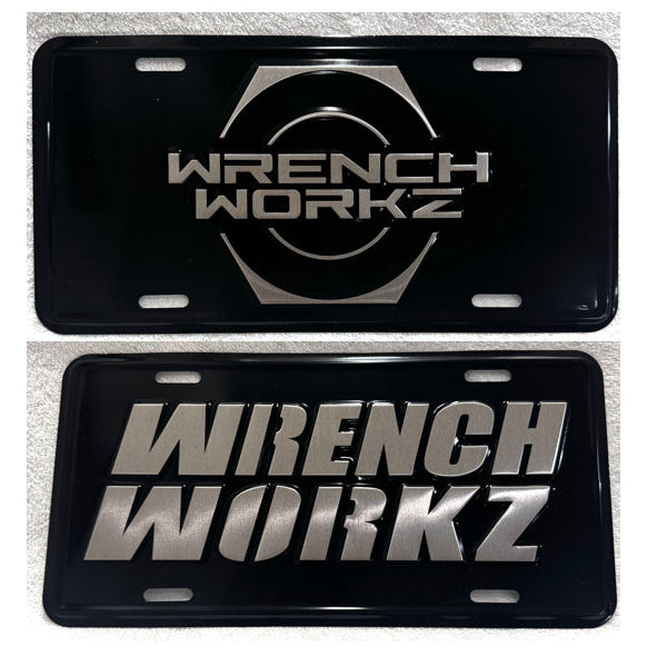 Wrenchworkz Metal License Plate