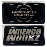 Wrenchworkz Metal License Plate