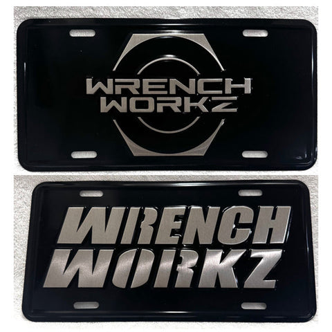 Wrenchworkz Metal License Plate