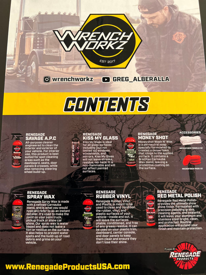 WrenchWorkz Detail Kit - Limited Edition