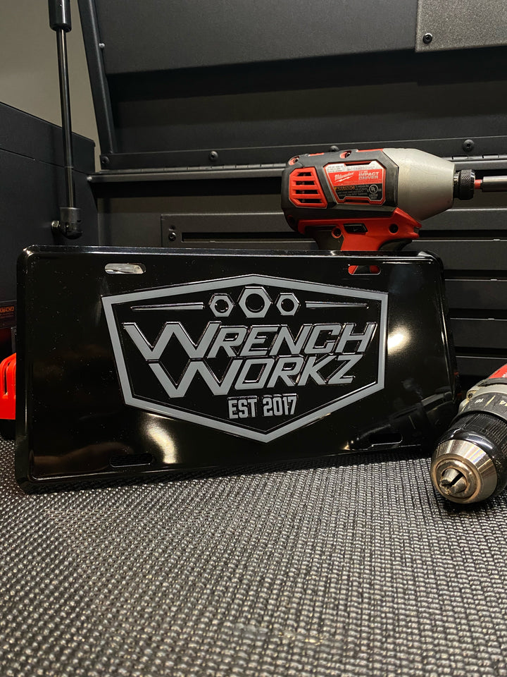 Wrenchworkz Metal License Plate