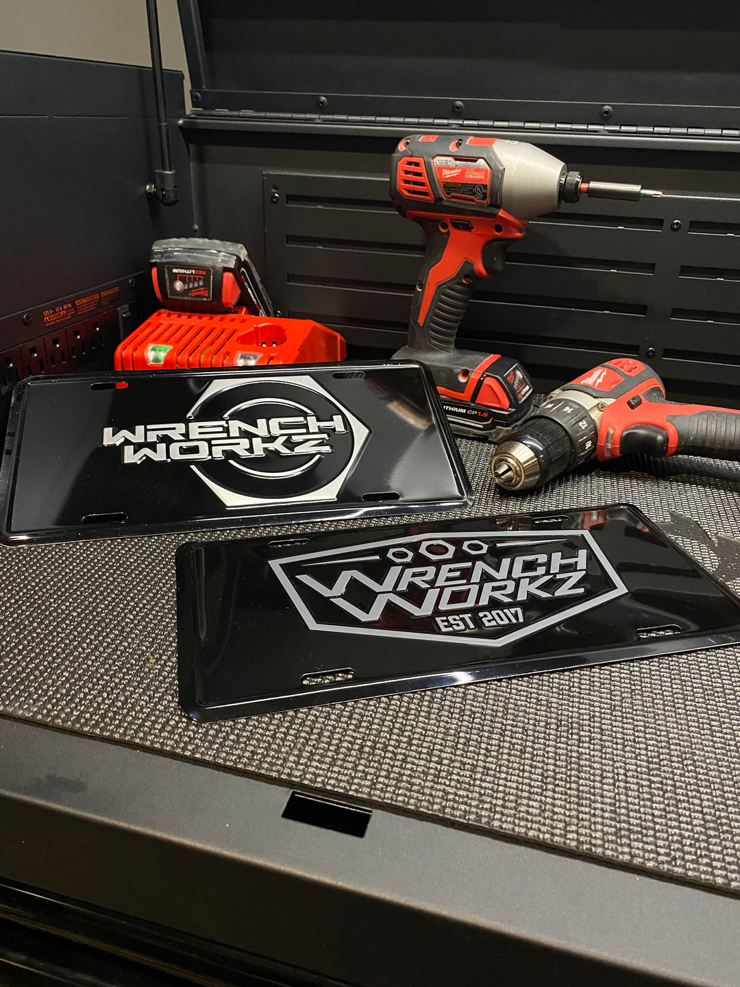Wrenchworkz Metal License Plate