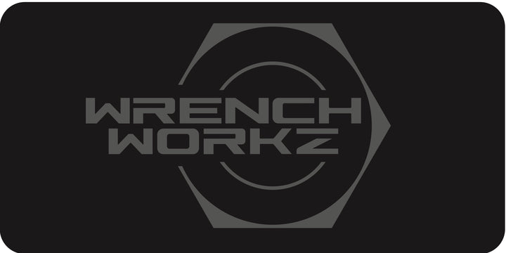 Wrenchworkz Metal License Plate
