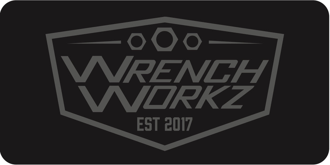 Wrenchworkz Metal License Plate